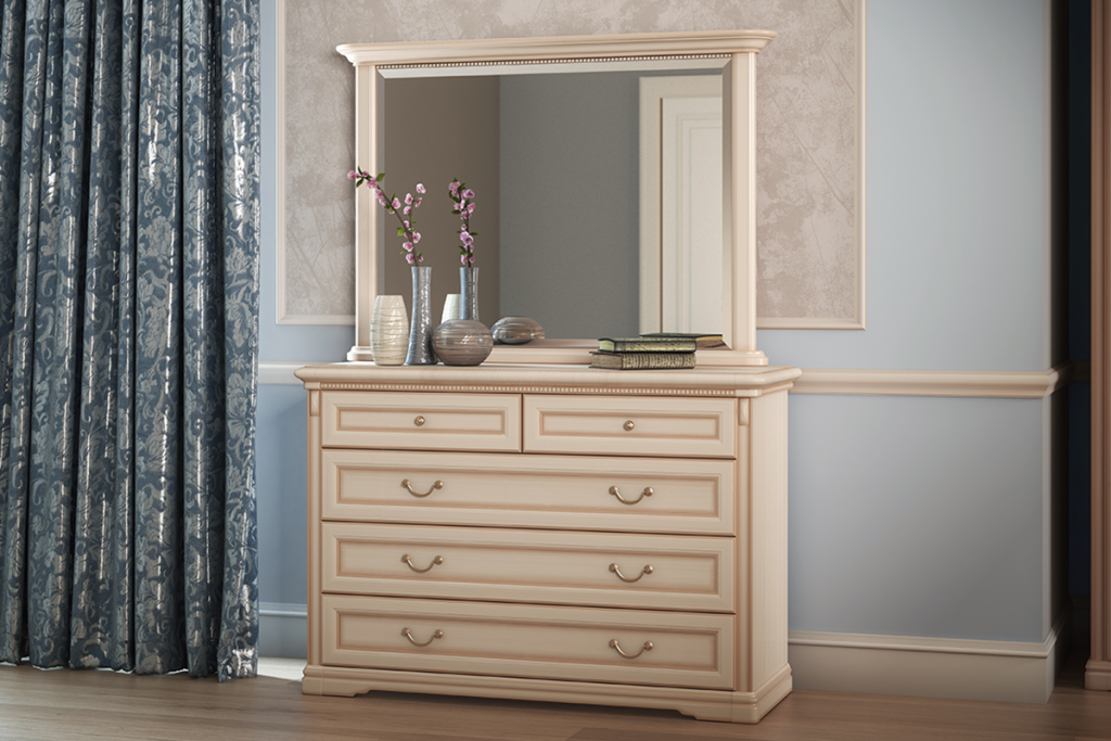 Комод с зеркалом Комод с зеркалом