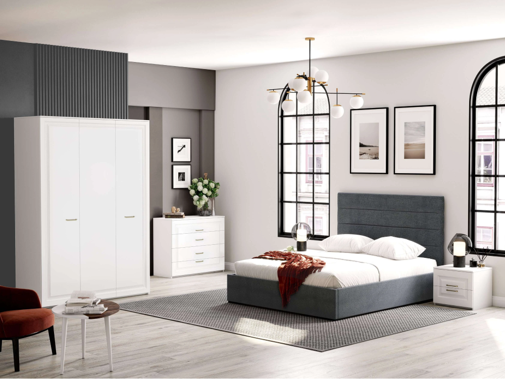 Спальня «Манхэттен» производства «Мебельград» Спальня «Манхэттен» производства «Мебельград»